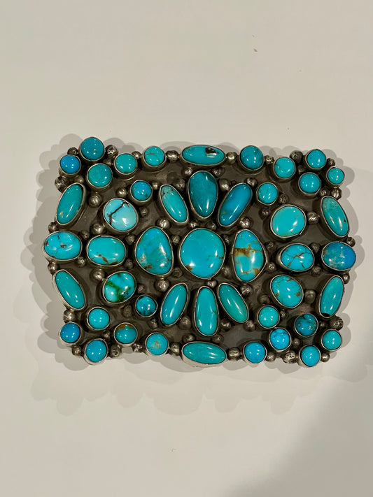 Turquoise Cluster Buckle