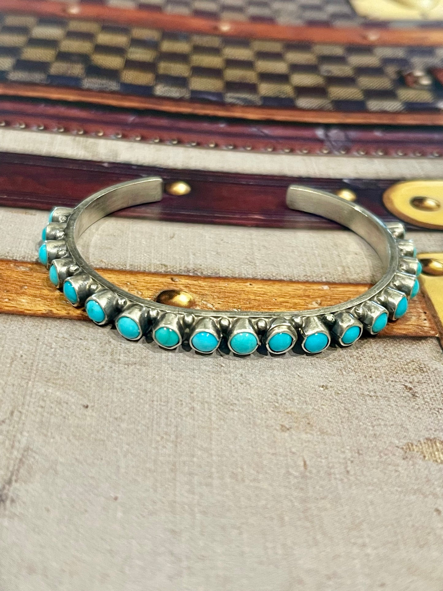 Turquoise Multi Stone Cuff