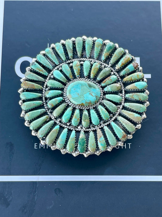 Turquoise Cluster Buckle