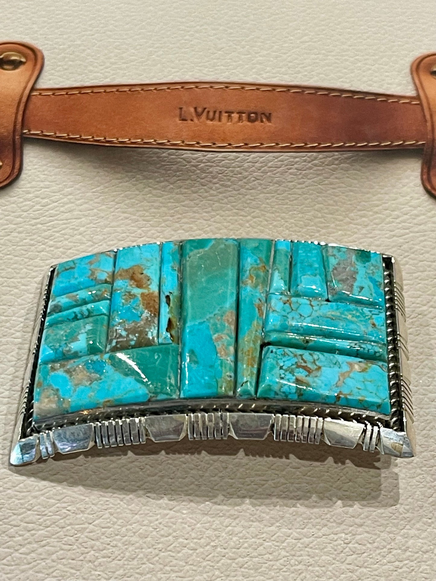 Turquoise Inlay Buckle