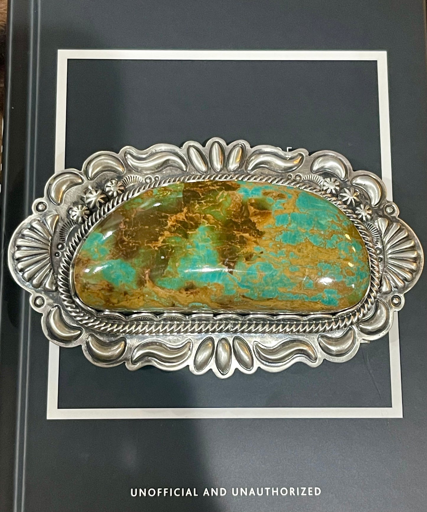 Amazing SHOWSTOPPER Turquoise Buckle