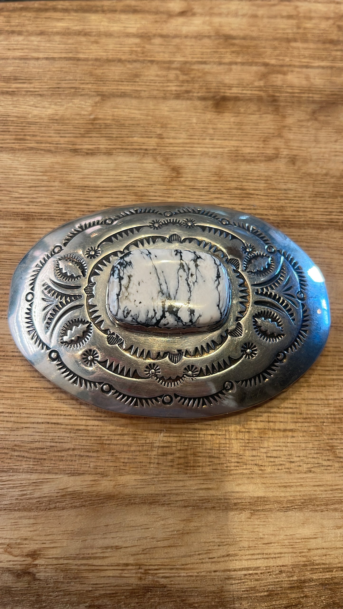 White Buffalo Buckle